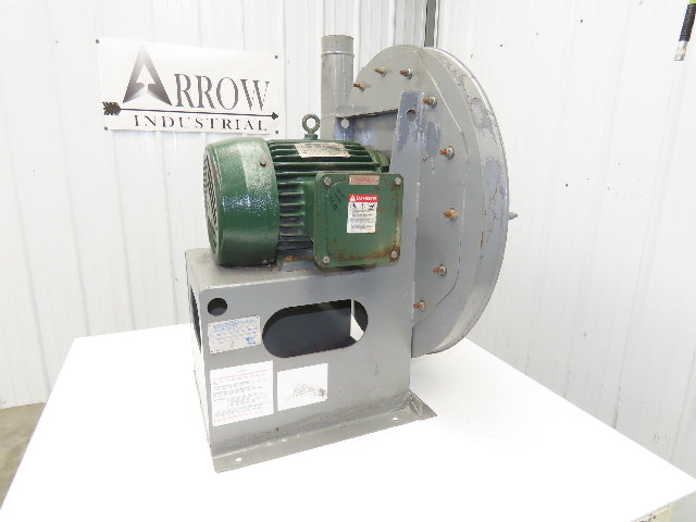 American 3N-04S-22.50 High Pressure Blower Fan 7.5HP 22.5" Blade 4 x 4" Inlet