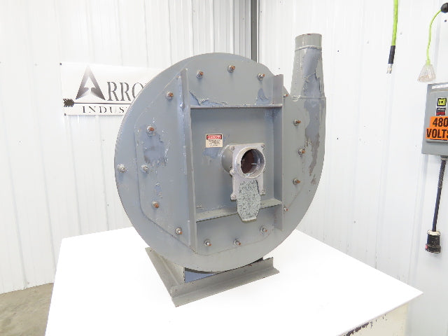 American 3N-04S-22.50 High Pressure Blower Fan 7.5HP 22.5" Blade 4 x 4" Inlet