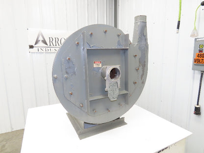 American 3N-04S-22.50 High Pressure Blower Fan 7.5HP 22.5" Blade 4 x 4" Inlet