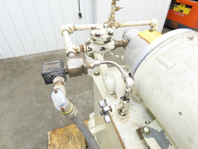 Bucher AP100/6.5 Hydraulic Power Unit 3 GPM 25Gal 3000PSI 5Hp 230/460VAC 3Ph