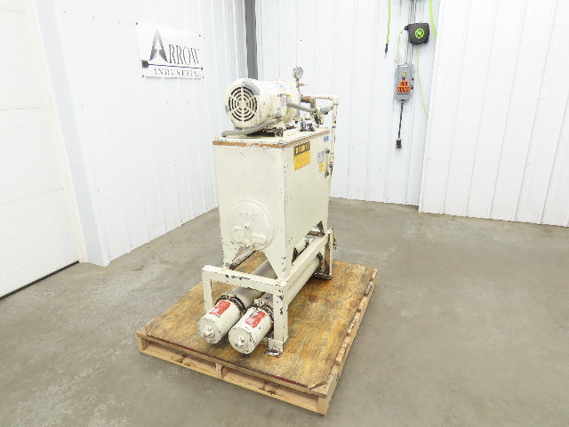 Bucher AP100/6.5 Hydraulic Power Unit 3 GPM 25Gal 3000PSI 5Hp 230/460VAC 3Ph