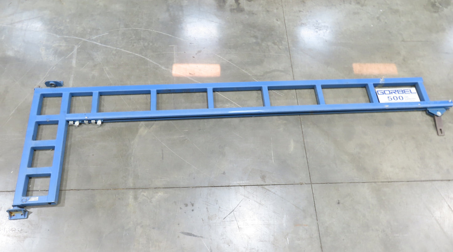 Gorbel WSJ200-500-16  500Lb Wall Mount Work Station Jib Crane 16' Span 200°