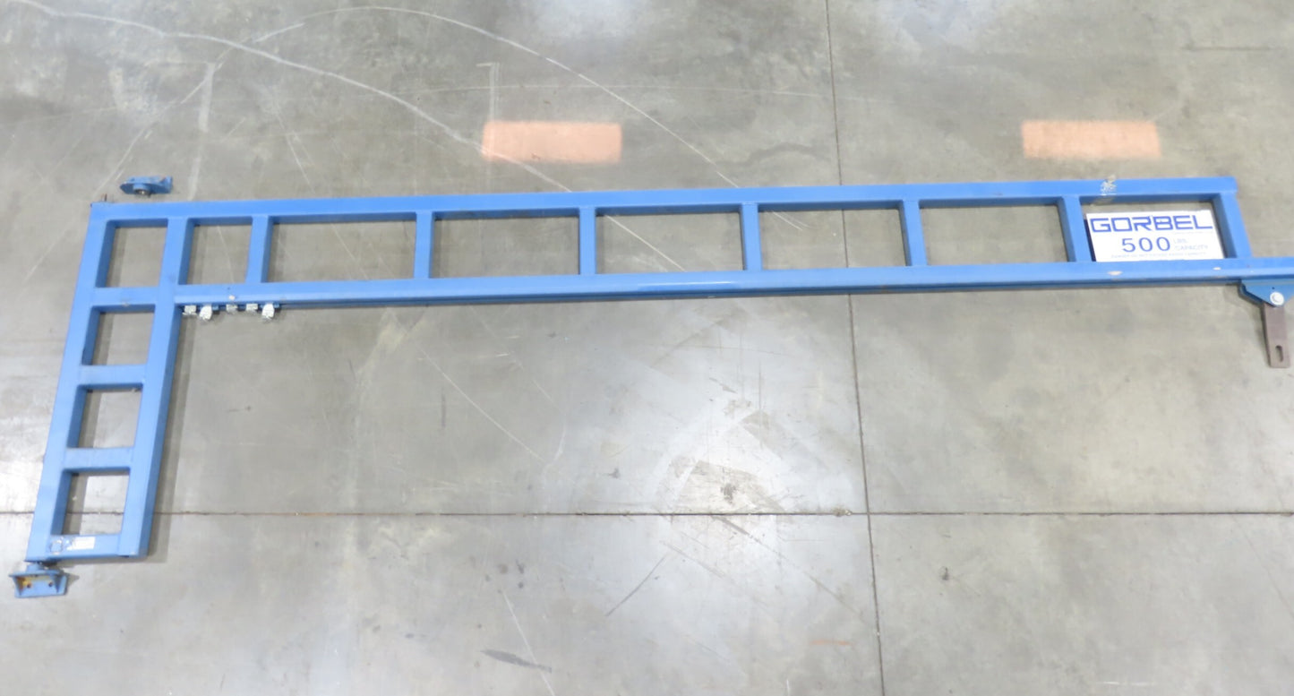 Gorbel WSJ200-500-16  500Lb Wall Mount Work Station Jib Crane 16' Span 200°