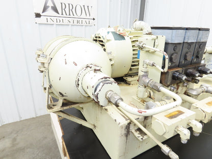 Vickers PVB6-LSY-20-C11 Hydraulic Power Unit 4.2 GPM 25 Gal 3000PSI 230/460V 3Ph