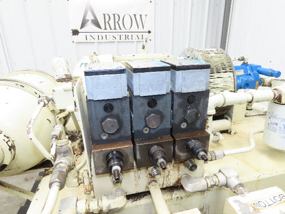Vickers PVB6-LSY-20-C11 Hydraulic Power Unit 4.2 GPM 25 Gal 3000PSI 230/460V 3Ph
