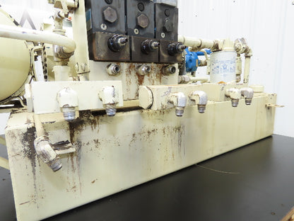 Vickers PVB6-LSY-20-C11 Hydraulic Power Unit 4.2 GPM 25 Gal 3000PSI 230/460V 3Ph