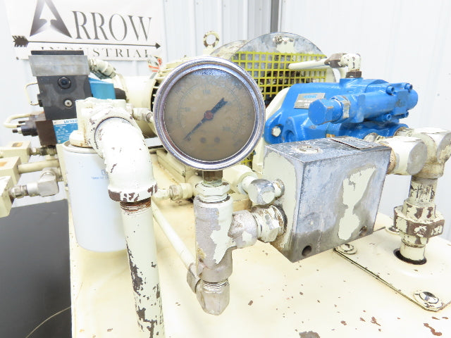 Vickers PVB6-LSY-20-C11 Hydraulic Power Unit 4.2 GPM 25 Gal 3000PSI 230/460V 3Ph