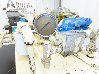 Vickers PVB6-LSY-20-C11 Hydraulic Power Unit 4.2 GPM 25 Gal 3000PSI 230/460V 3Ph