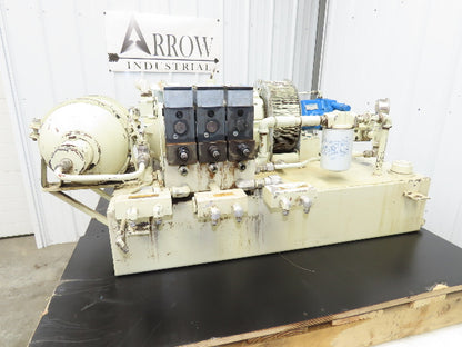 Vickers PVB6-LSY-20-C11 Hydraulic Power Unit 4.2 GPM 25 Gal 3000PSI 230/460V 3Ph