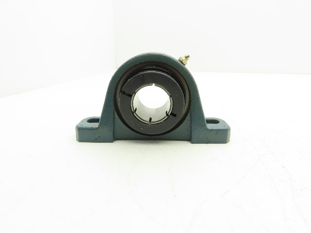 Dodge P2B-DLB-40M Pillow Block Bearing 40mm Bore Cast Iron Clamp Collar Lock