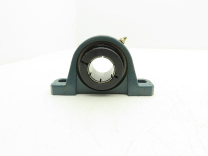 Dodge P2B-DLB-40M Pillow Block Bearing 40mm Bore Cast Iron Clamp Collar Lock