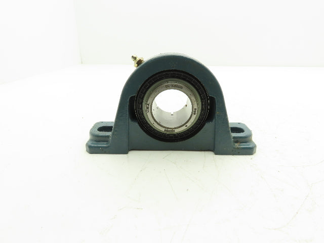 Dodge P2B-DLB-40M Pillow Block Bearing 40mm Bore Cast Iron Clamp Collar Lock