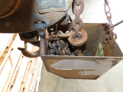 1 Ton 2000Lb Free Standing Jib Crane 10' 6" Span 9' 2"HUB Budgit Hoist 8FPM
