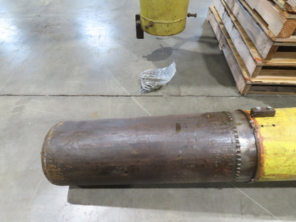 1 Ton 2000Lb Free Standing Jib Crane 10' 6" Span 9' 2"HUB Budgit Hoist 8FPM
