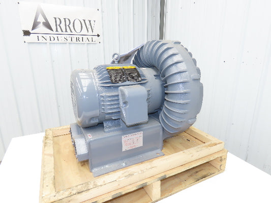 Spencer VB075B-000 Vortex Regenerative Blower 40cfm 1"npt .25Hp 3300rpm 230/460