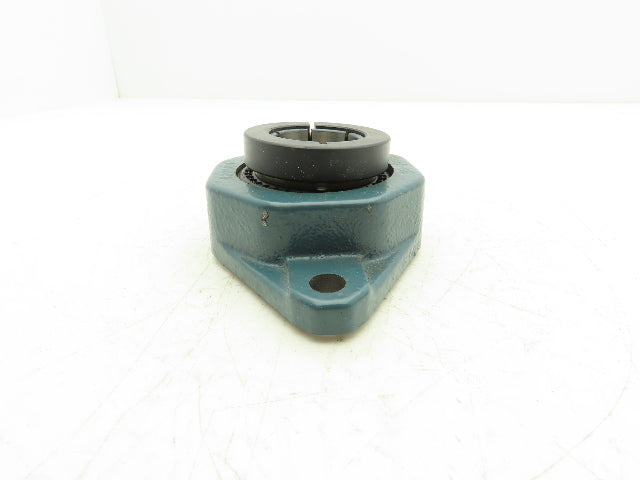 Dodge F2BZ-DL-40M Flange-Mount Ball Bearing 40mm Bore Clamp Collar Locking