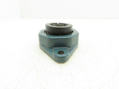 Dodge F2BZ-DL-40M Flange-Mount Ball Bearing 40mm Bore Clamp Collar Locking