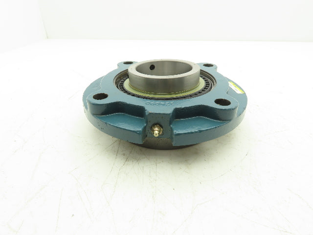Dodge FC-SCM-300 Flange Mount Ball Bearing 3" Bore 4 Bolt Set Screw Locking