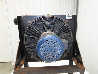 AKG Air Cooled Aftercooler Heat Exchanger Radiator 21x20" 1/2 Hp 230/460V 3Ph