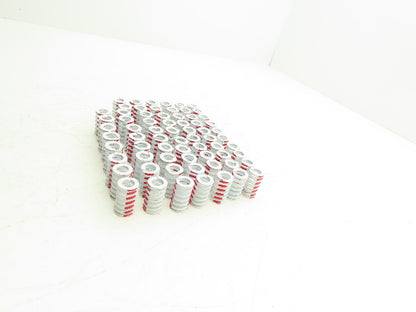 Dayton Progress MH75-125 MaxLife White/Red Die Spring 3/4" x 1-1/4" Lot of 68