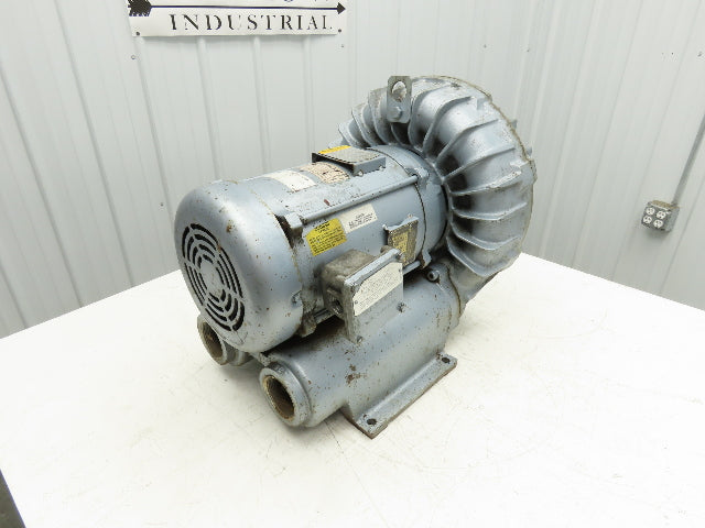 Gast R7100B Regenerative Blower 410CFM 10Hp 208-230/460V 3Ph 3450RPM