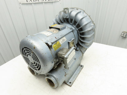 Gast R7100B Regenerative Blower 410CFM 10Hp 208-230/460V 3Ph 3450RPM