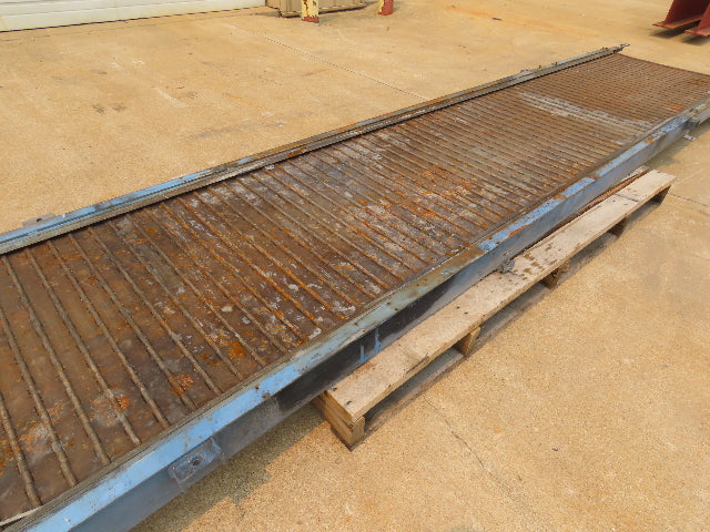 Mayfran Tsubaki CT20A 33"x 17' CNC Scrap Chip Conveyor Low Profile *No Drive*