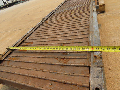 Mayfran Tsubaki CT20A 33"x 17' CNC Scrap Chip Conveyor Low Profile *No Drive*
