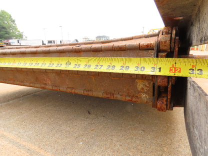 Mayfran Tsubaki CT20A 33"x 17' CNC Scrap Chip Conveyor Low Profile *No Drive*