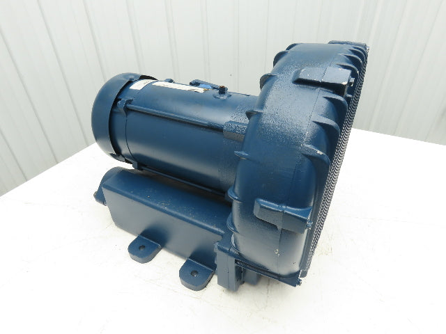 Ametek EN707F72MXL ROTRON Regenerative Blower 295CFM 5Hp 3450RPM 230/460V 3Ph