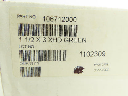 AS Raymond XHP 2412-3 Compression Die Spring Green 1-1/2" x 3" Length Lot of 5