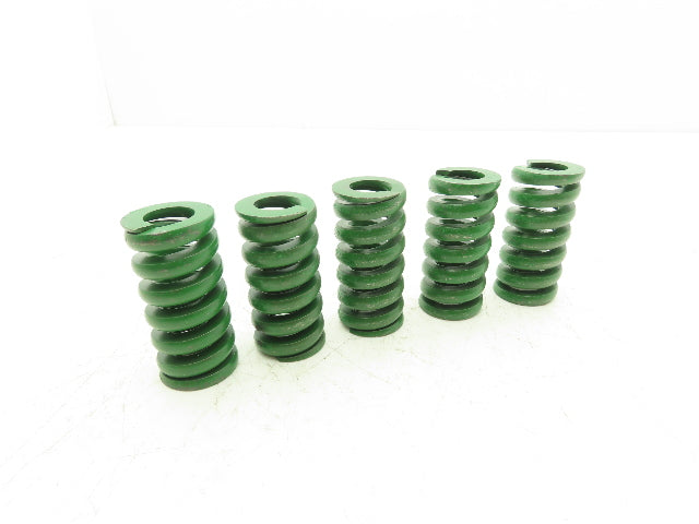 AS Raymond XHP 2412-3 Compression Die Spring Green 1-1/2" x 3" Length Lot of 5