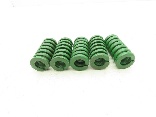 AS Raymond XHP 2412-3 Compression Die Spring Green 1-1/2" x 3" Length Lot of 5