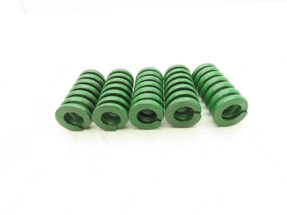 AS Raymond XHP 2412-3 Compression Die Spring Green 1-1/2" x 3" Length Lot of 5