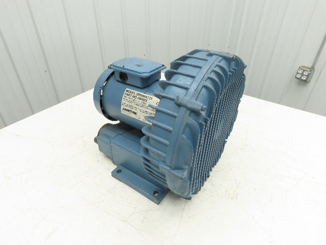 Ametek DR656K72X ROTRON Regenerative Blower 210CFM 3Hp 3450RPM 230/460V 3Ph