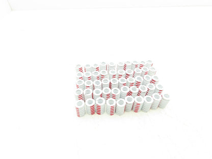Dayton Progress MH75-125 MaxLife White/Red Die Spring 3/4" x 1-1/4" Lot of 50