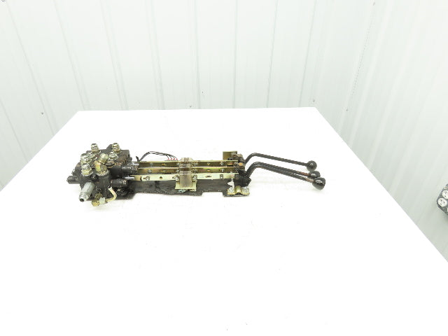 Yale Hydraulic 3-Spool 3 Lever Forklift Mast Control Valve Assembly Off ERC080