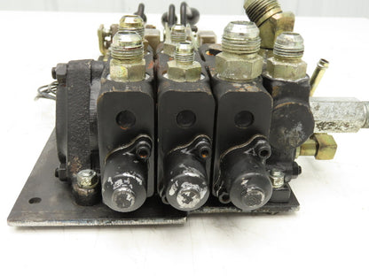 Yale Hydraulic 3-Spool 3 Lever Forklift Mast Control Valve Assembly Off ERC080