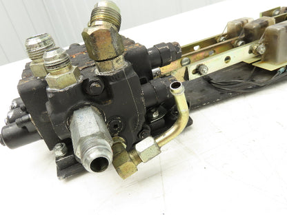 Yale Hydraulic 3-Spool 3 Lever Forklift Mast Control Valve Assembly Off ERC080