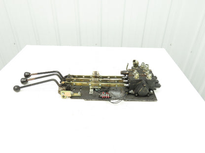 Yale Hydraulic 3-Spool 3 Lever Forklift Mast Control Valve Assembly Off ERC080