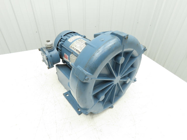Ametek EN505AX72ML ROTRON Regenerative Blower 150CFM 2Hp 3450RPM 230/460V 3Ph