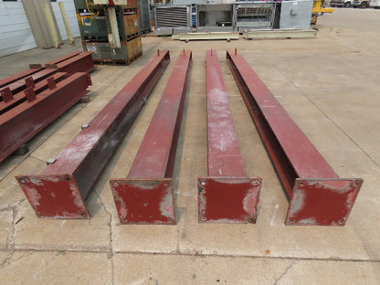 Brehob 5 Ton Free Standing Bridge Crane 8' Span 16' 10" Runway 16' 10"HUB