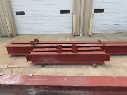 Brehob 5 Ton Free Standing Bridge Crane 8' Span 16' 10" Runway 16' 10"HUB
