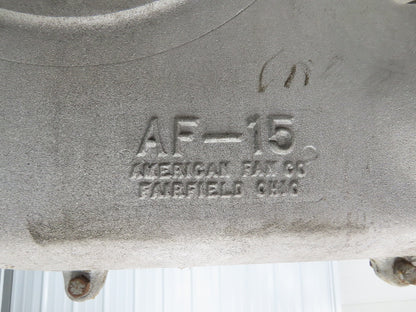 American Fan AF-15 High Pressure Blower 5Hp 3450 RPM 230/460V 3PH 7.5x8" Haz Loc