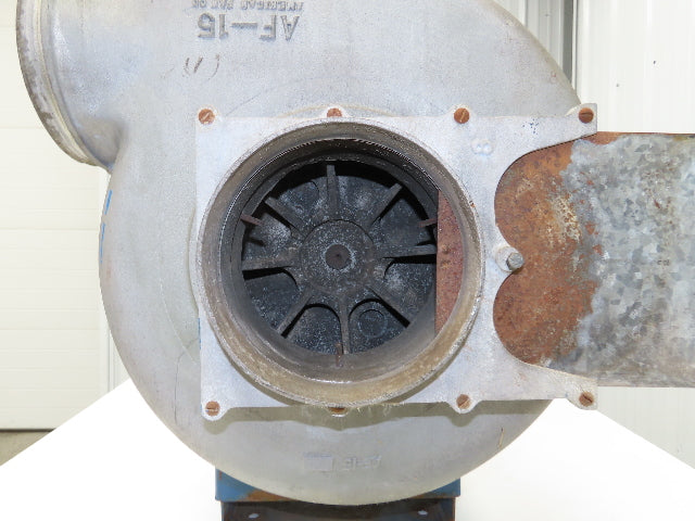 American Fan AF-15 High Pressure Blower 5Hp 3450 RPM 230/460V 3PH 7.5x8" Haz Loc