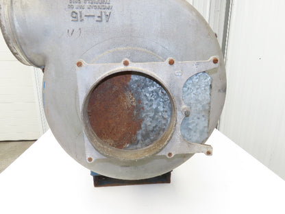 American Fan AF-15 High Pressure Blower 5Hp 3450 RPM 230/460V 3PH 7.5x8" Haz Loc