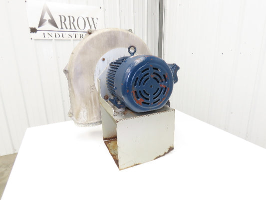 American Fan 15A High Pressure Blower 3Hp 3500 RPM 230/460V 3PH 6x8" Aluminum