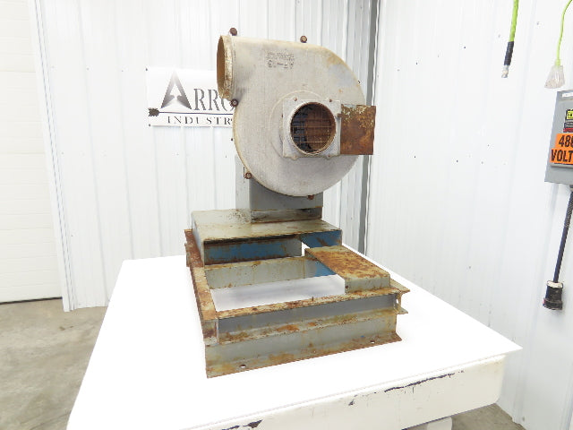 American Fan AF-15 High Pressure Blower 3Hp 3450 RPM 3PH 7x8" Backward Incline