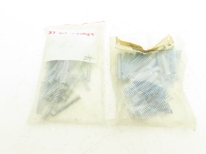 M 37 250 Compression Die Spring Blue Series 3/8" OD x 2-1/2" Length Lot of 87