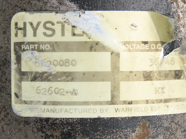 Yale 8620080 Forklift Hydraulic Haldex Pump & Motor 36/48VDC Off ERC080 READ